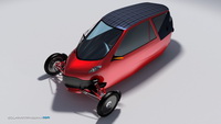 Inde® Solar Powered Amphibian Electric Car with Human Assistance